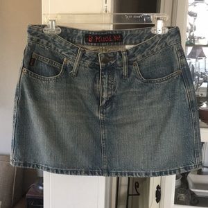 Mudd Jr. Jean mini skirt size 7